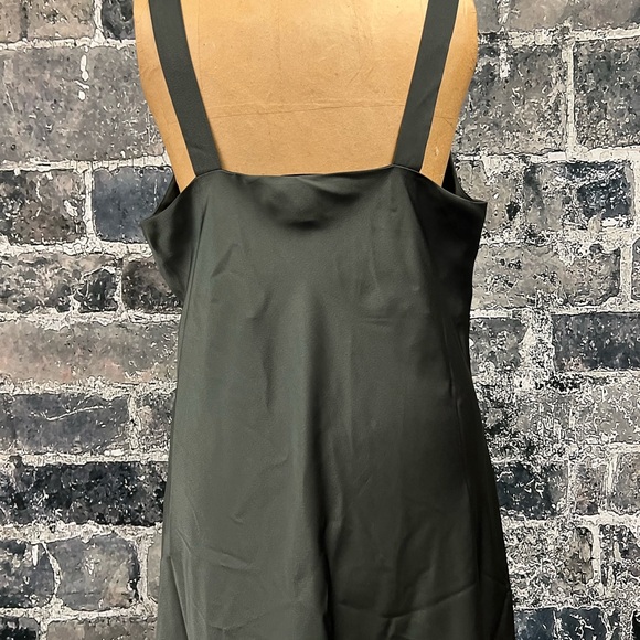 Allsaints Olive Slip Dress size L - Picture 2 of 8